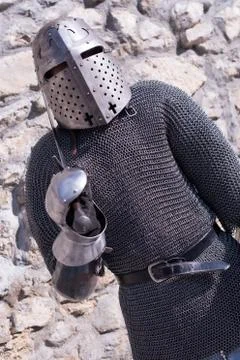 Medieval knight Stock Photos