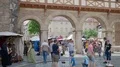Medieval market culture event impressions in Brunswick Germany 4k or 4k+ Resolution