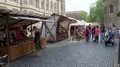 Medieval market culture event impressions in Brunswick Germany 4k or 4k+ Resolution