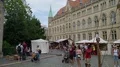 Medieval market culture event impressions in Brunswick Germany 4k or 4k+ Resolution