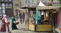Medieval market culture event impressions in Brunswick Germany Photo
