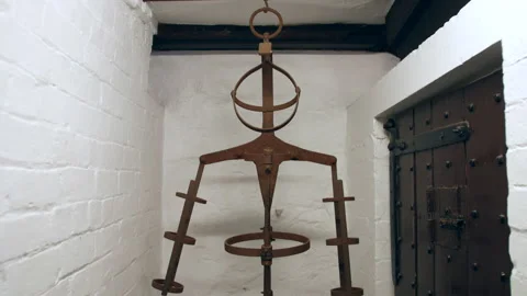 A medieval middles ages torture chamber ... | Stock Video | Pond5