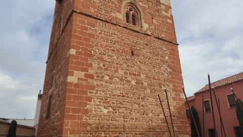 Medieval mudejar tower of teruel in spain Stock Footage 340326632