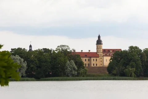Medieval Nesvizh castle, Belarus Stock Photos