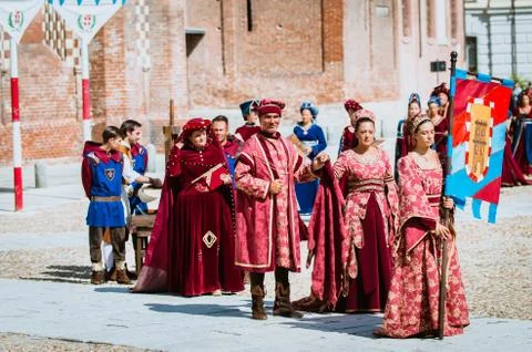 Medieval nobility Stock Photos