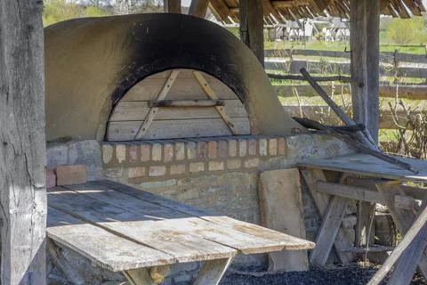 Medieval oven Stock Photos
