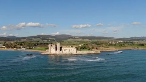 Medieval Renaissance Castle Stock Footage 254802269