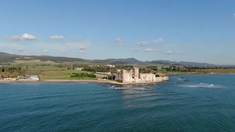 Medieval Renaissance Castle Stock Footage 254802320