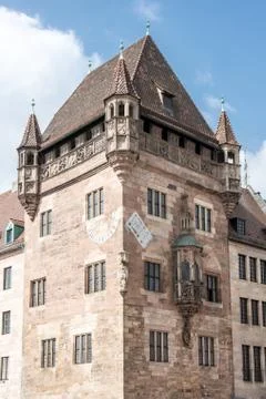 Medieval Residence Tower Stock Photos