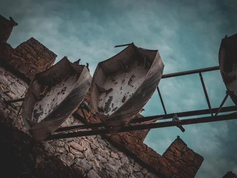 Medieval shield Stock Photos