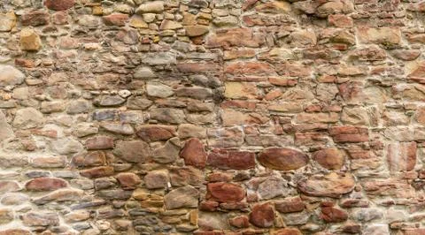 Medieval Stone Wall Texture Stock Photos