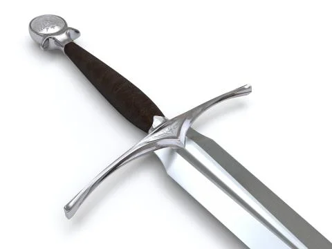 Medieval sword Stock Illustration