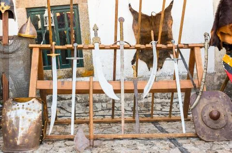 Medieval swords Photos