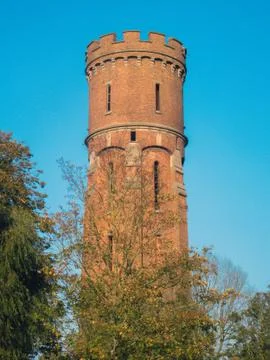 Medieval tower in Belgium Stock Photos