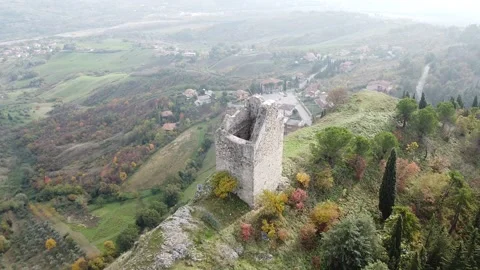 Medieval Tower Stock Footage