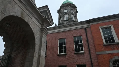 The Medieval Tower is one of the oldest, most intact and most important par.. Stock Footage 278895009