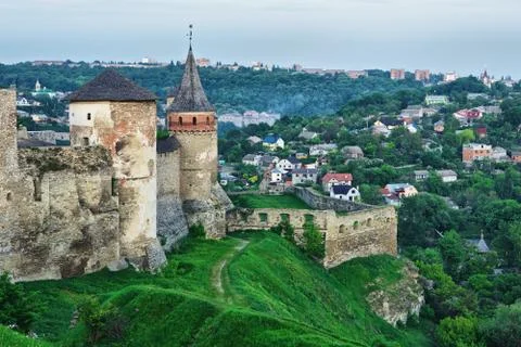 Medieval tower Stock Photos
