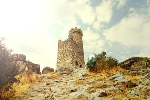 Medieval tower Stock Photos