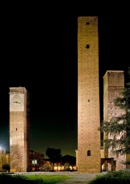 Medieval towers Stock Photos
