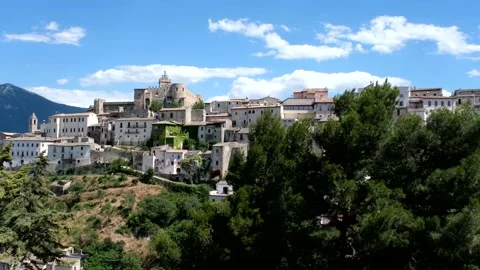 Medieval town of capestrano abruzzo Video stock 157898765