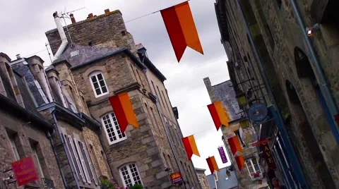Medieval town Stock Footage 66190346