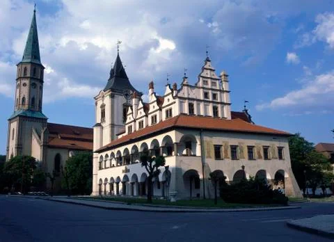 Medieval town Stock Photos