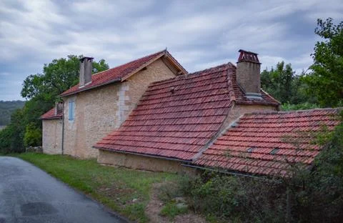 Medieval town Rocamadour Stock Photos