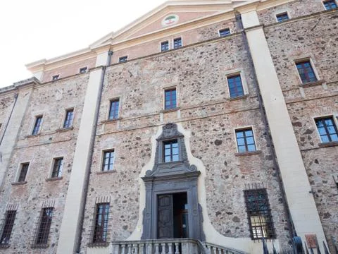 Medieval Trachyte Palace Stock Photos