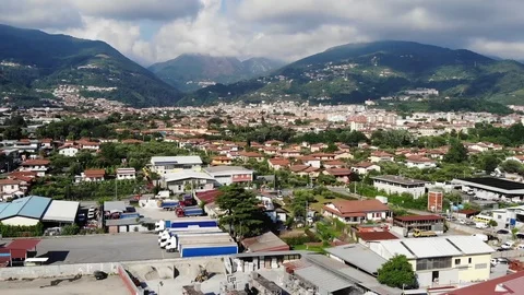 Medieval Tuscan square Stock Footage 114960967