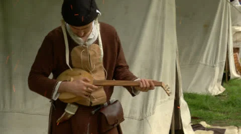 Medieval village 11 e Video stock 24898944