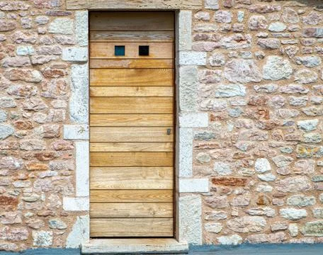 Medieval wall window Foto stock
