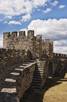 Medieval walls Stock Photos