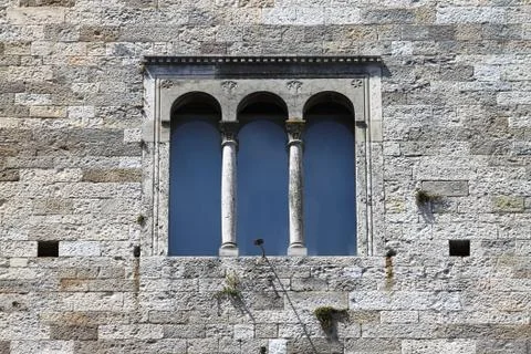 Medieval window Stock Photos