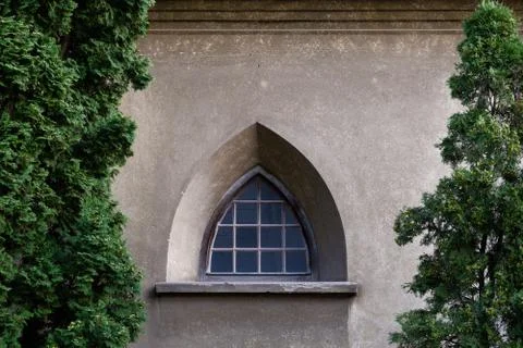 Medieval window Foto stock