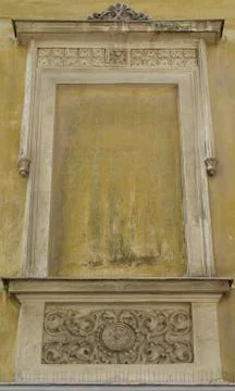 Medieval window space Stock Photos