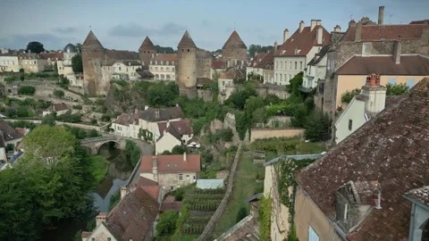 Medieval_Town Stock Footage 287237445