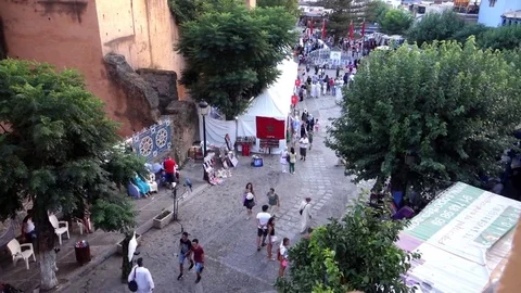 Medina at sunset Stock Footage 83221798