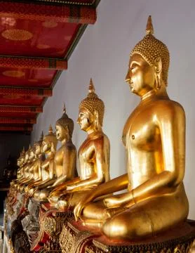 Meditating Buddha Stock Photos