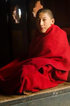 Meditating Monk Stock Photos