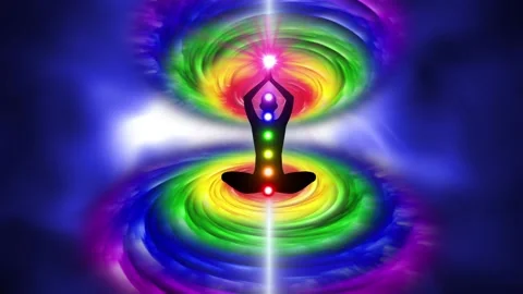 Meditation Background Controlling and cleansing Energy Stock Footage 148187264