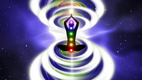 Meditation Background Controlling and cleansing Energy Stock Footage 148187979