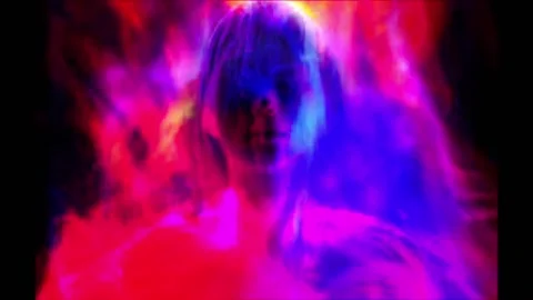 Meditation background HD loopable kundalini awakening chakra healing yoga om Stock Footage 221590016