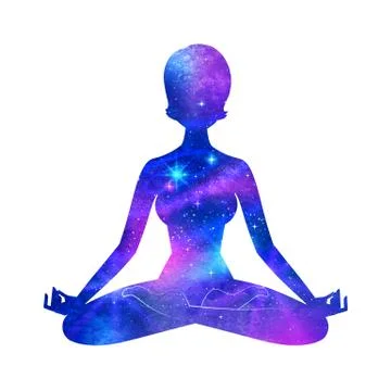 Meditation Stock Illustration