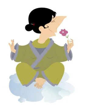 Meditation Stock Illustration