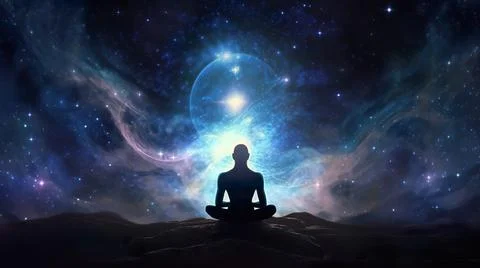 Meditation Stock Illustration