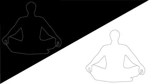 Meditation Stock Illustration