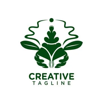 Meditation logo Stock Illustration