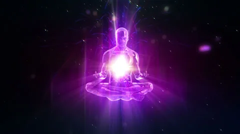 Meditation loopable background Stock Footage 38486844