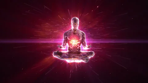 Meditation loopable background Stock Footage 38486959