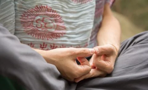 Meditation. Stock Photos